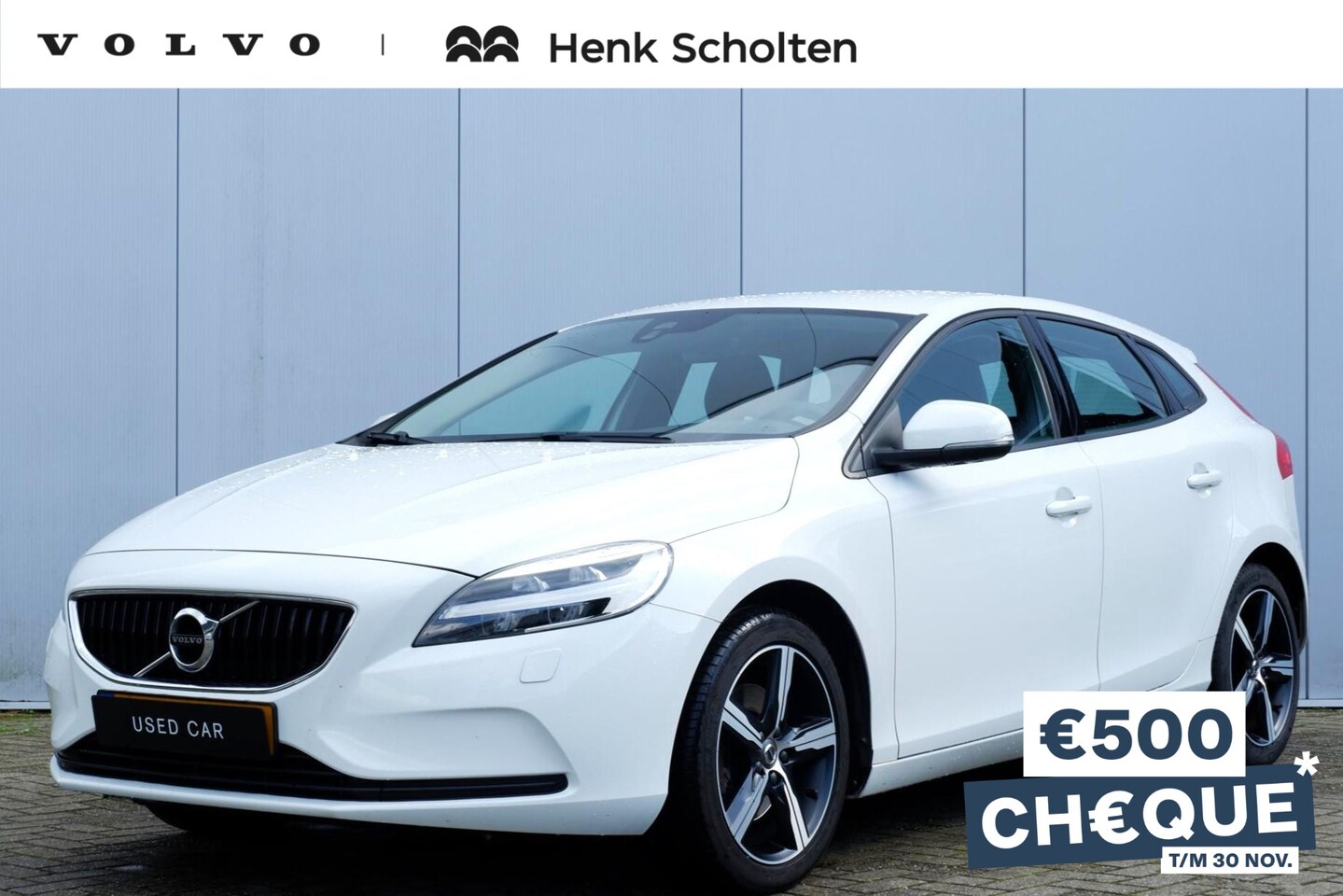 Volvo V40 - 2.0 T2 Nordic 2.0 T2 120PK Nordic+, Trekhaak afneembaar, Standkachel met timer, Volvo On Call met app, E - AutoWereld.nl