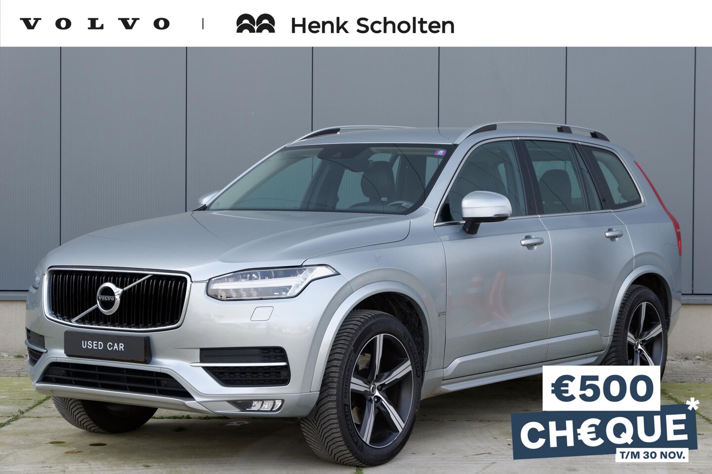 Volvo XC90 - T5 AWD AUT8 254PK Momentum, Standkachel met timer, Verwarmbare stoelen & stuurwiel, Adapti - AutoWereld.nl