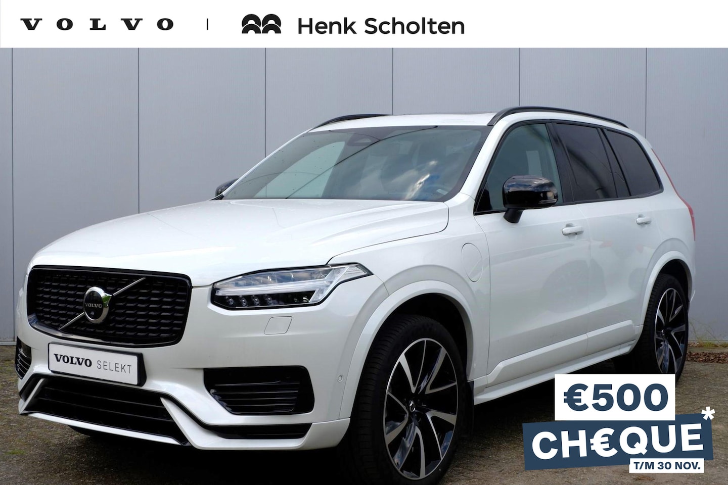 Volvo XC90 - T8 Recharge AWD AUT8 455PK Dark Ultimate Long Range, Elektrisch bedienbaar glazen panorami - AutoWereld.nl