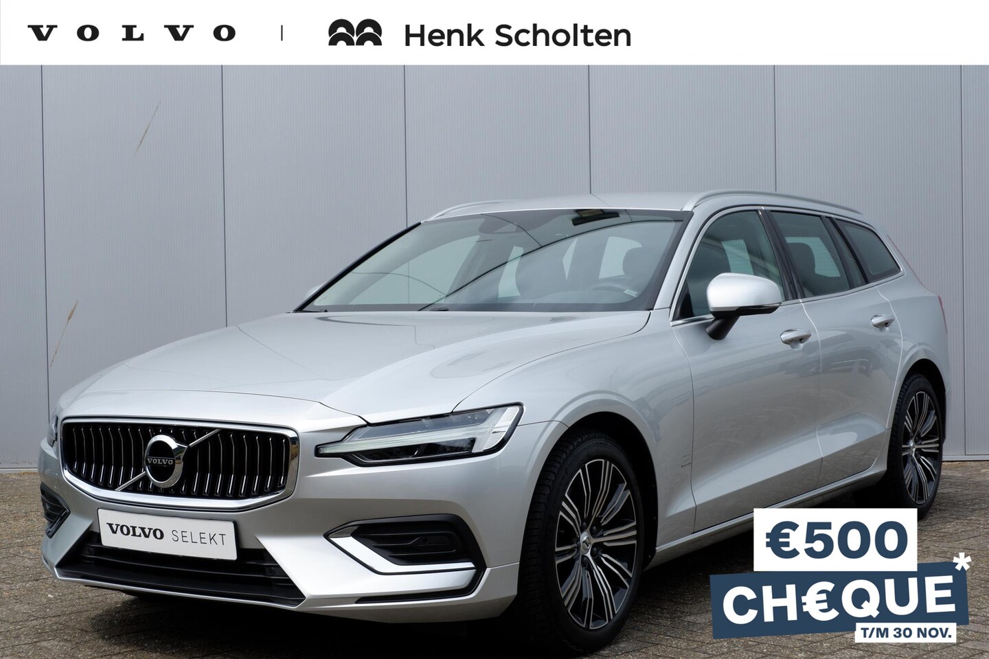 Volvo V60 - B3 AUT8 163PK Inscription, Adaptieve Cruise Control met Pilot Assist, Lederen bekleding, B - AutoWereld.nl