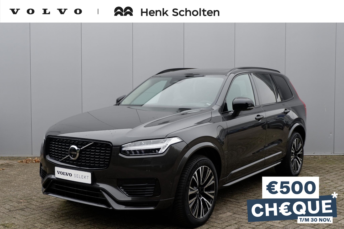 Volvo XC90 - T8 AUT8 456PK Ultimate Dark, 360 Graden Camera, Getint Glas Achter, Luchtvering, Adaptieve - AutoWereld.nl