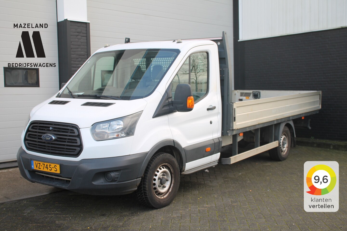 Ford Transit - 2.0 TDCI L4 Openlaadbak - EURO 6 - Airco - Trekhaak - € 14.900,- Excl. Foto voorkant maken - AutoWereld.nl