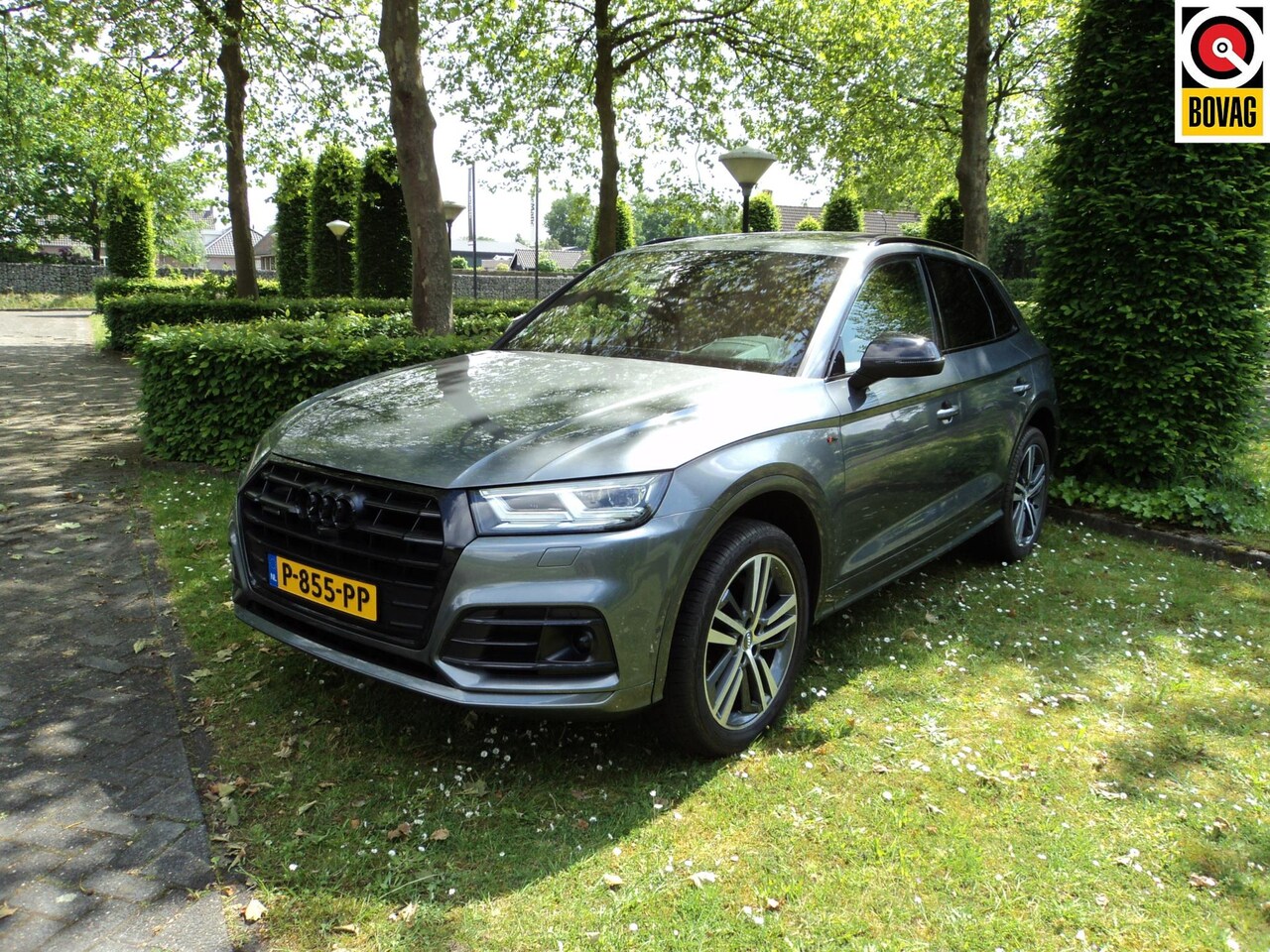 Audi Q5 - 2.0 TFSI quattro Sport S Line Black Edition Virt cockpit,HUD,Trekhaak,Pano, B&O. - AutoWereld.nl