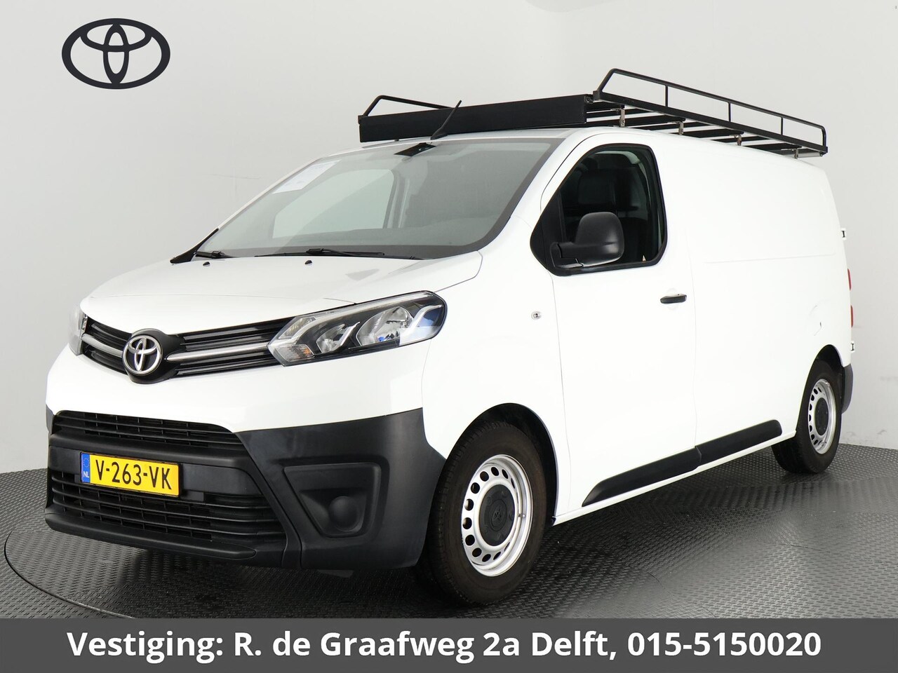 Toyota ProAce Worker - 1.6 D-4D Cool Comfort (ex.BTW) 3-zitplaatsen | Airco | Cruise control | Parkeersensoren | - AutoWereld.nl