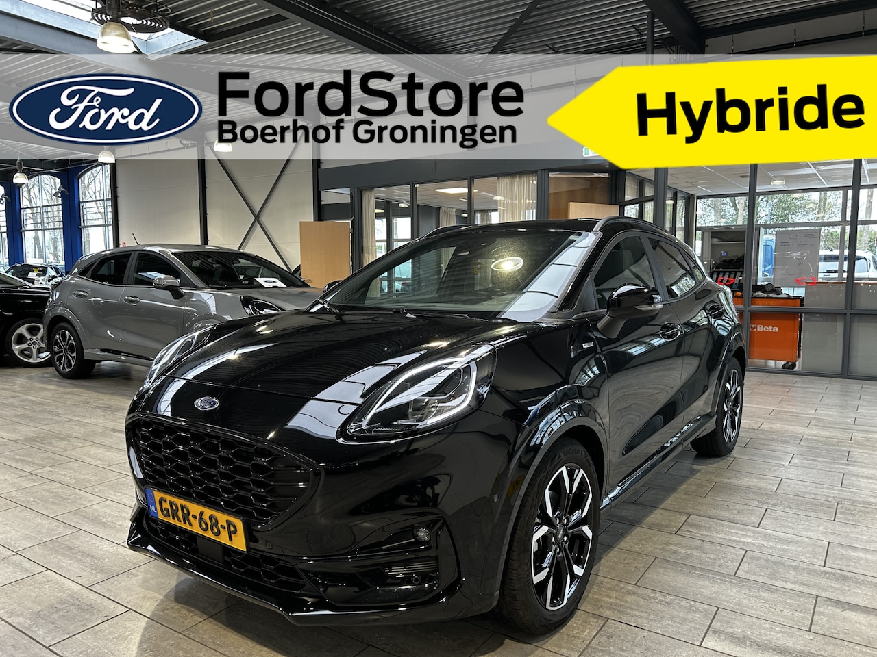 Ford Puma - EcoBoost Hybrid 125 pk ST-Line X | Camera | LED | B&O | Half leer | 18" | Apple Carplay | - AutoWereld.nl