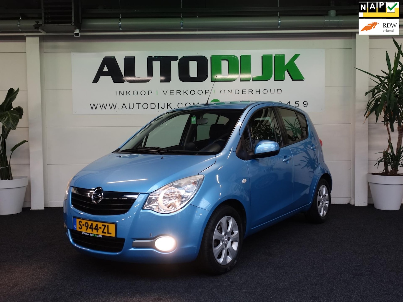 Opel Agila - 1.2 Enjoy Exclusive|Airco|Elektrisch pakket|62800KM - AutoWereld.nl