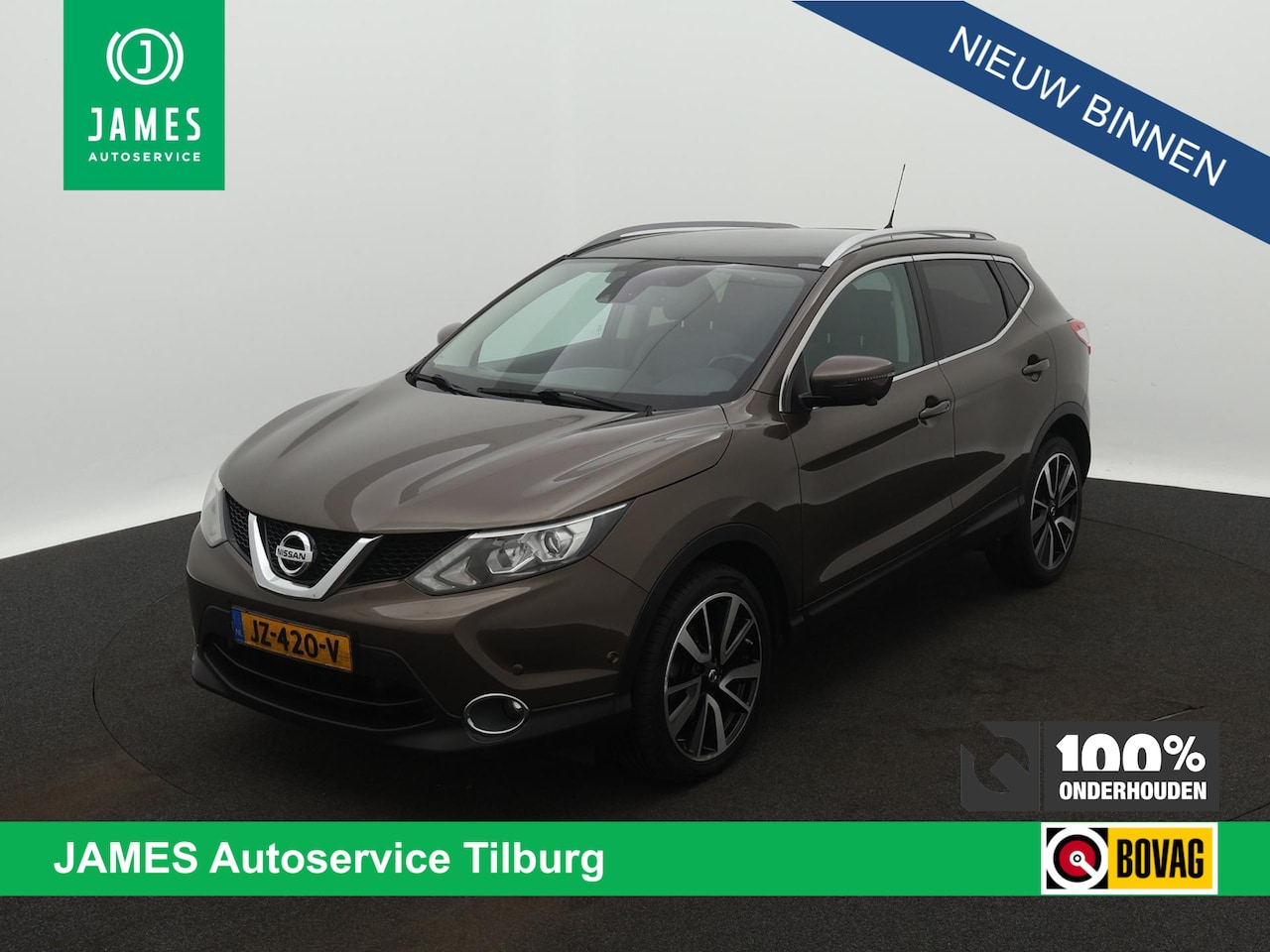 Nissan Qashqai - 1.6 163PK Tekna PANO CAMERA NAVI CRUISE - AutoWereld.nl