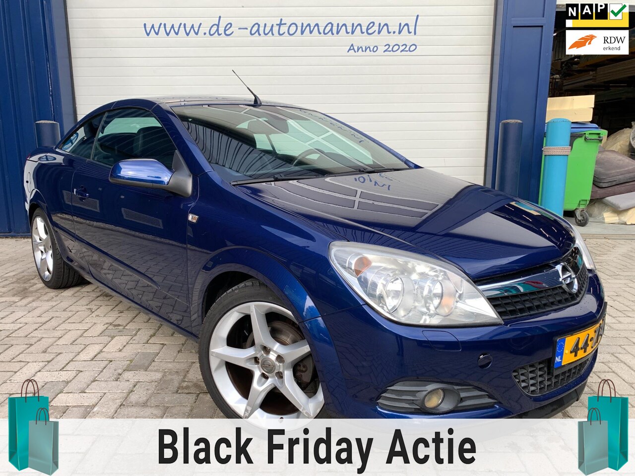 Opel Astra TwinTop - 1.6 Enjoy 116pk / AIRCO+ECC / LEER / TREKHAAK / APK 04-25 - AutoWereld.nl