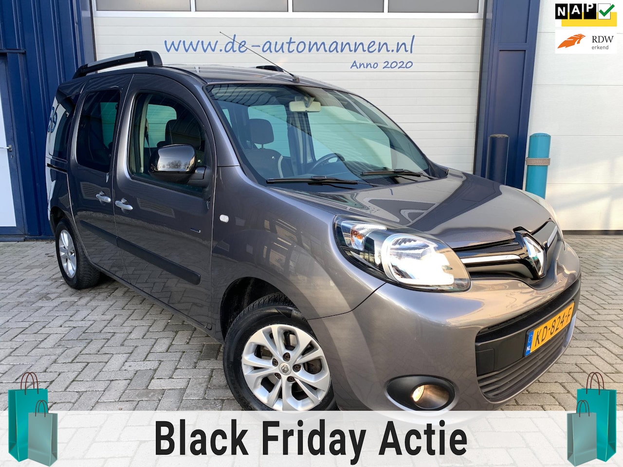 Renault Kangoo Family - 1.2 TCe Limited 115pk / AIRCO / NAVI / 68.223 km! / APK 11-25 - AutoWereld.nl