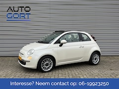 Fiat 500 C - 0.9 TwinAir Lounge | Automaat | Airco | Alu velgen | Cabriodak