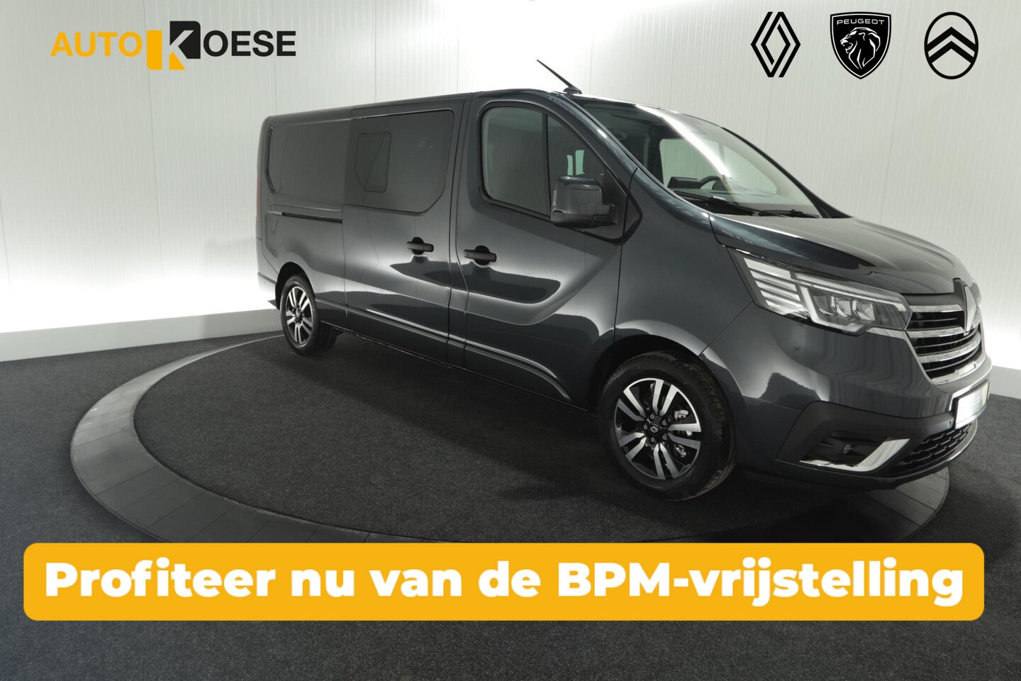 Renault Trafic - 2.0 Blue dCi EDC 170 T29 L2H1 Extra DC | Direct Leverbaar | Camera | Navigatie | Climate C - AutoWereld.nl