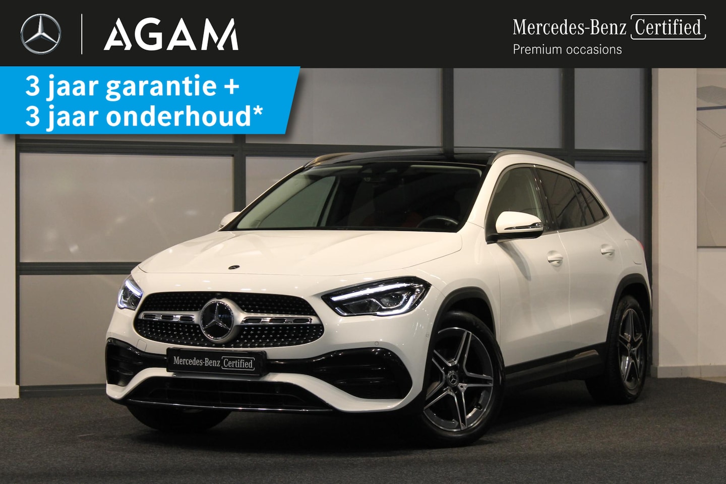 Mercedes-Benz GLA-Klasse - 180 Business Solution AMG Panorama dak - AutoWereld.nl