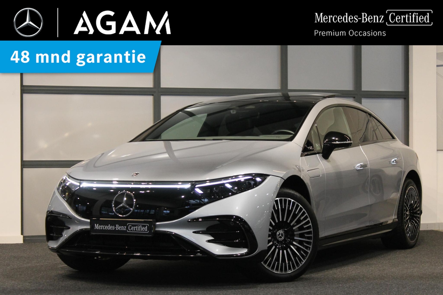 Mercedes-Benz EQS - 450+ AMG Line 108 kWh Premium PLUS | Panorama dak - AutoWereld.nl