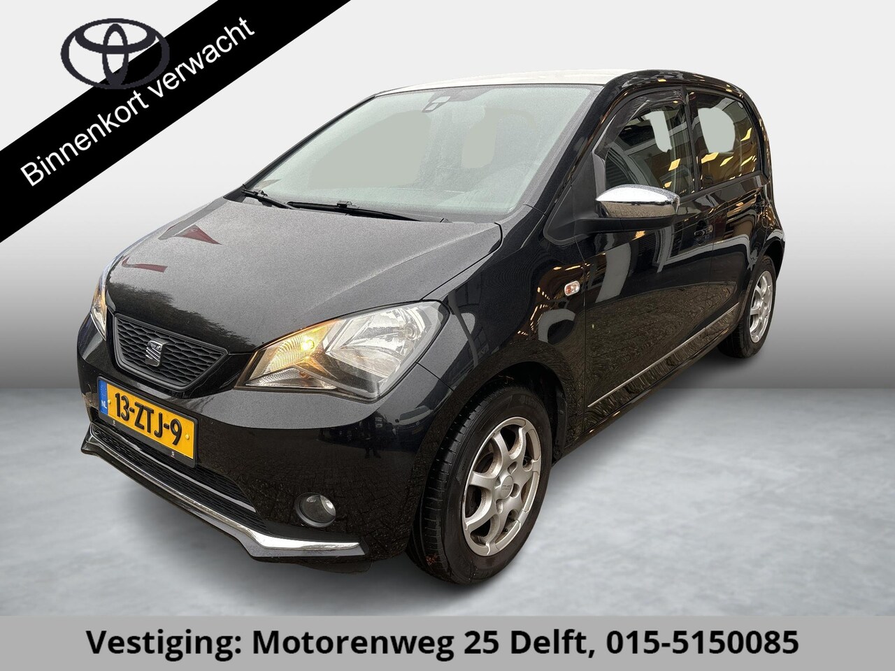 Seat Mii - 1.0 STYLE AUTOMAAT 5 DRS AIRCO.NAVIGATIE.PDC. LM VELGEN.CRUISE CONTROLLE .100% ONDERHOUDEN - AutoWereld.nl