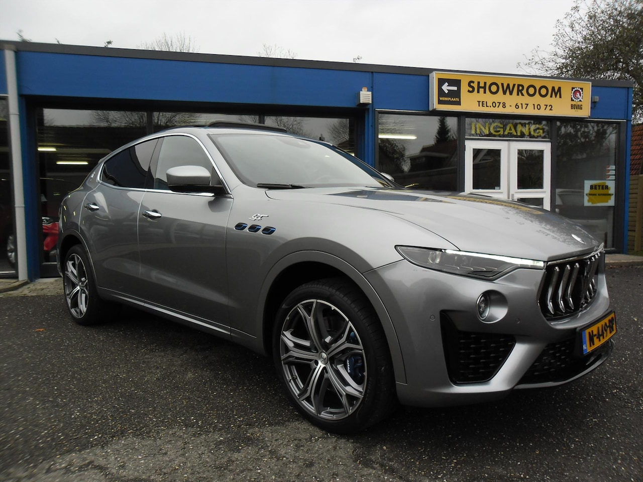 Maserati Levante - Hybrid GT Edizione 330Pk NL Auto 1e Eigenaar Nav Leder Ecc 21 Lmv Pano-Schuifdak Camera Pd - AutoWereld.nl