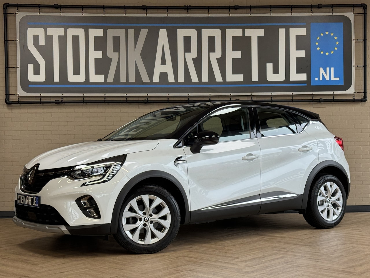 Renault Captur - 1.3 TCe 140pk, Intens, 2021 Groot 9,3 " navi, 17 inch, stoelverwarming, led, clima, camera - AutoWereld.nl