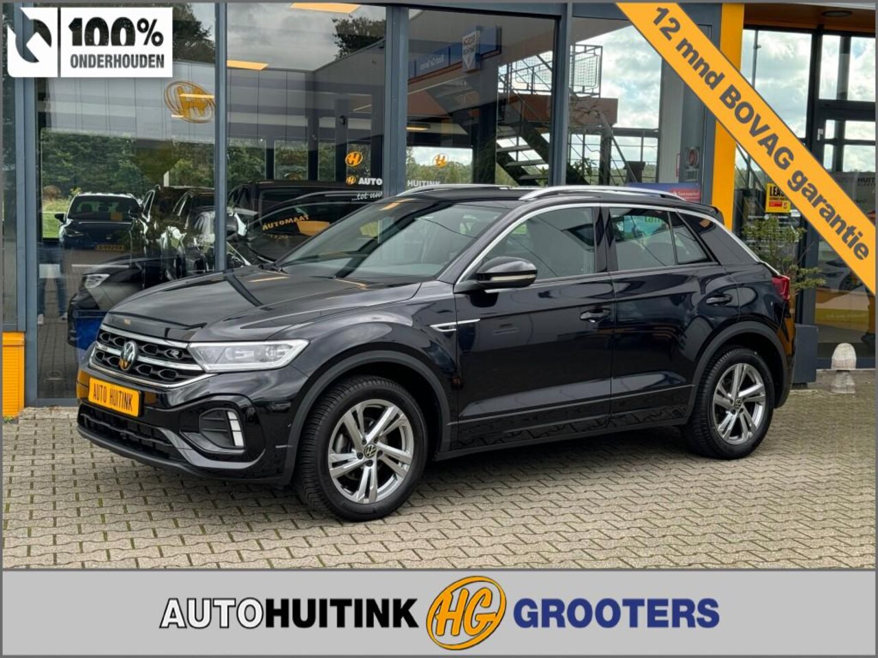 Volkswagen T-Roc - 1.5 TSI 150 pk DGS R-Line - Navi - Apple - camera - LED Matrix - AutoWereld.nl