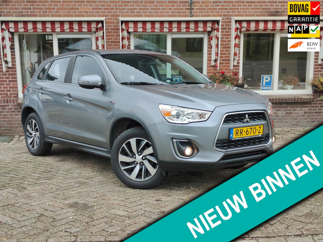 Mitsubishi ASX - 1.6 Cleartec Invite+ Clima Cruise Camera Tr. haak LMV - RIJKLAAR - - AutoWereld.nl