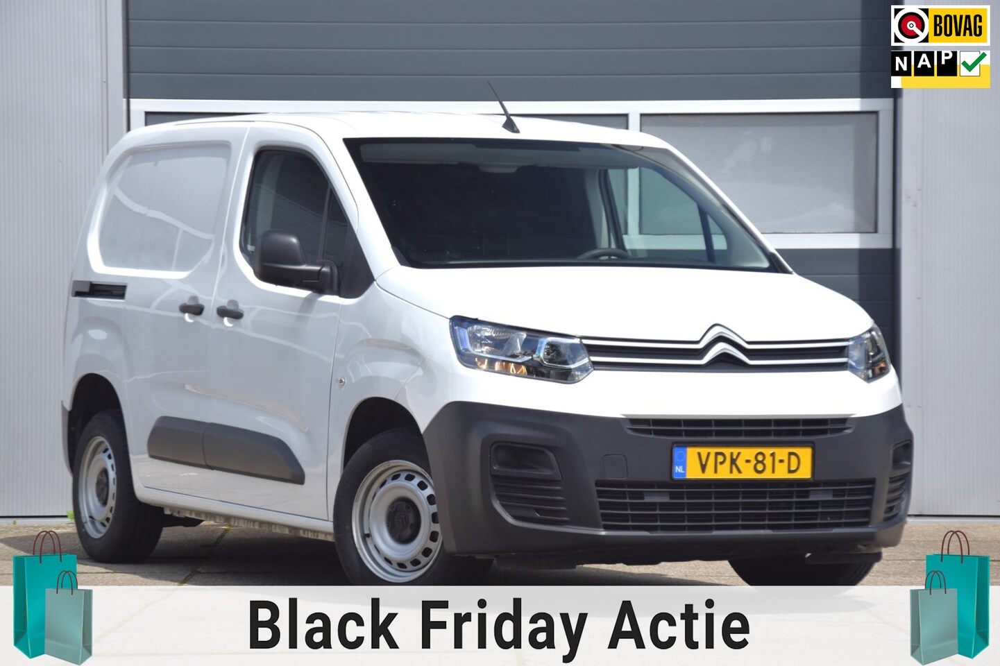 Citroën Berlingo - 1.5 BlueHDI Control AIRCO/CRUISE CONTROL/BLEUTOOTH CARKIT - AutoWereld.nl