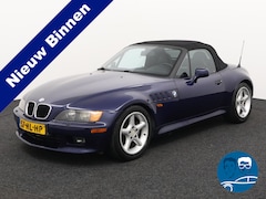 BMW Z3 Roadster - 2.8 liter 6-Cylinder widebody 194 pk 6 cyl leer airco lmvelg cabrio de prijs is super sche