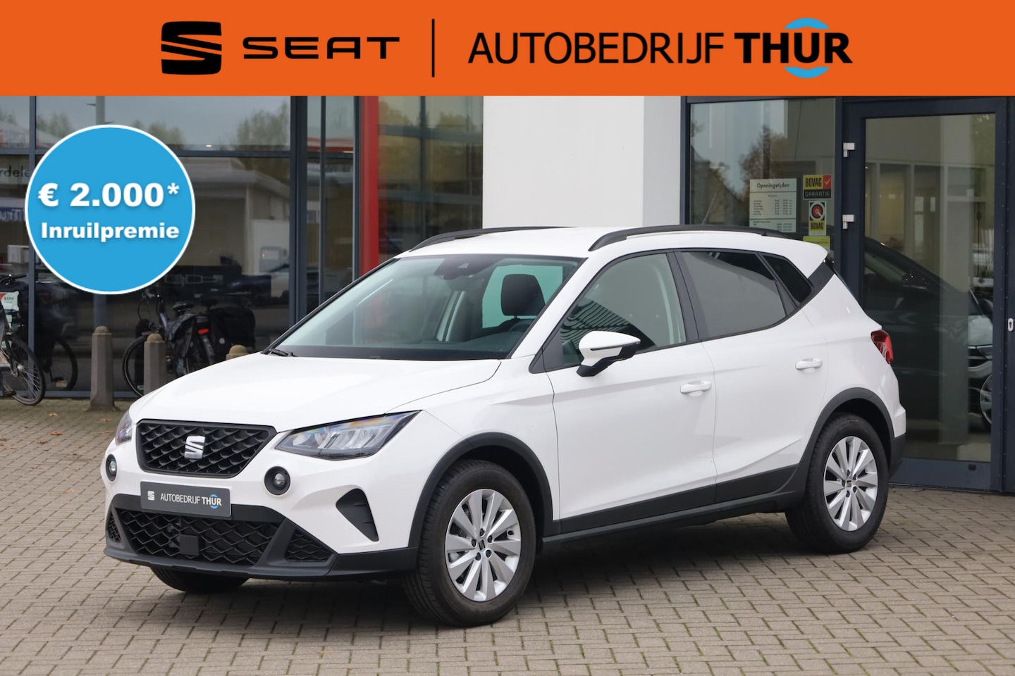 Seat Arona - 1.0 EcoTSI Style Business Connect 95PK / 70kW Verwarmbare voorstoelen, 2-zone Climatronic, - AutoWereld.nl