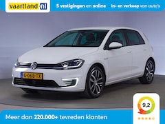 Volkswagen e-Golf - Business NPrijs 40 [ Virtual Cockpit Dynaudio Leder Warmtepomp ]