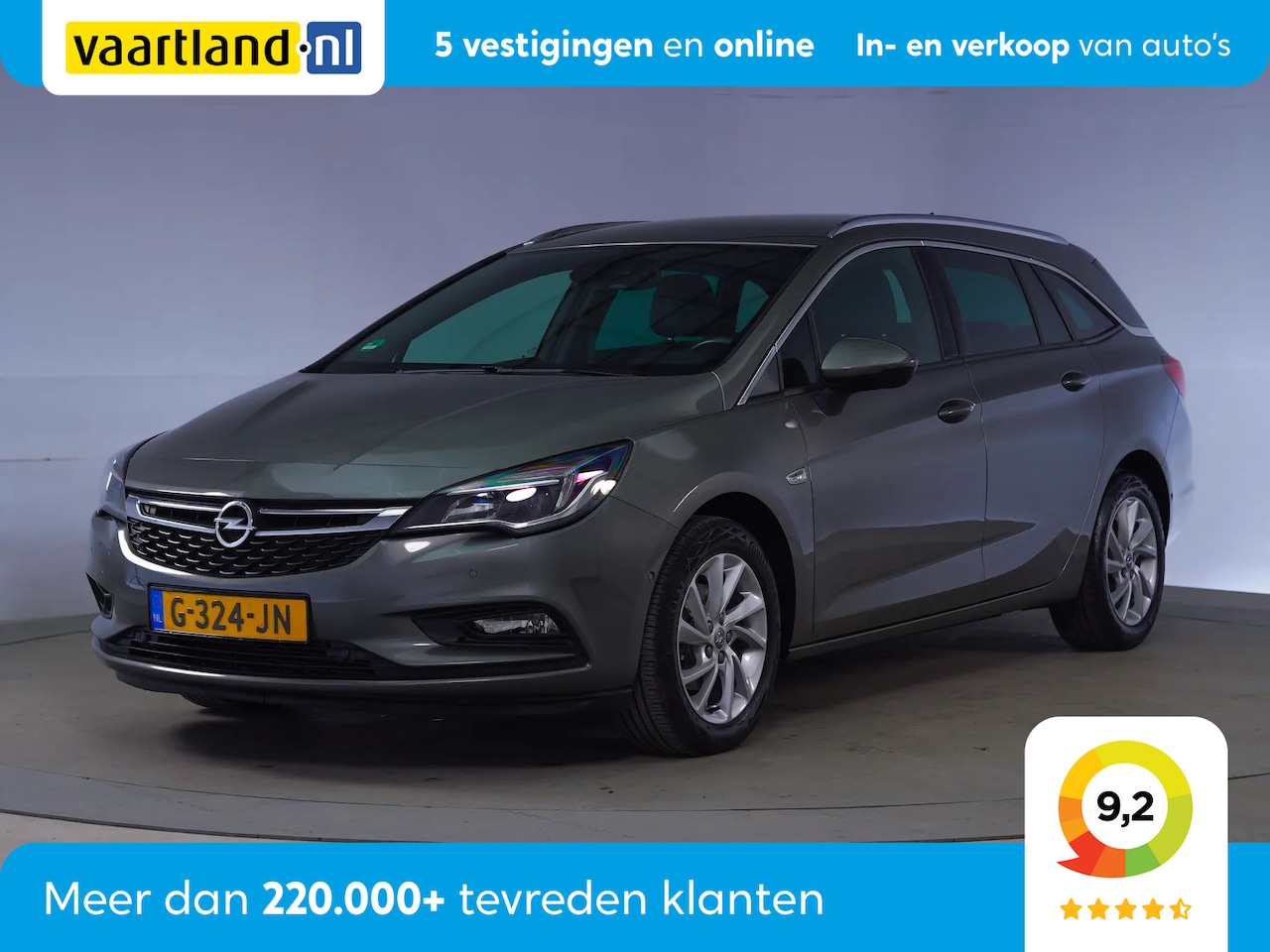 Opel Astra - SPOTS TOURER 1.2 Turbo Business Executive [ Navi Ergostoelen Clima Parkeersensoren ] - AutoWereld.nl