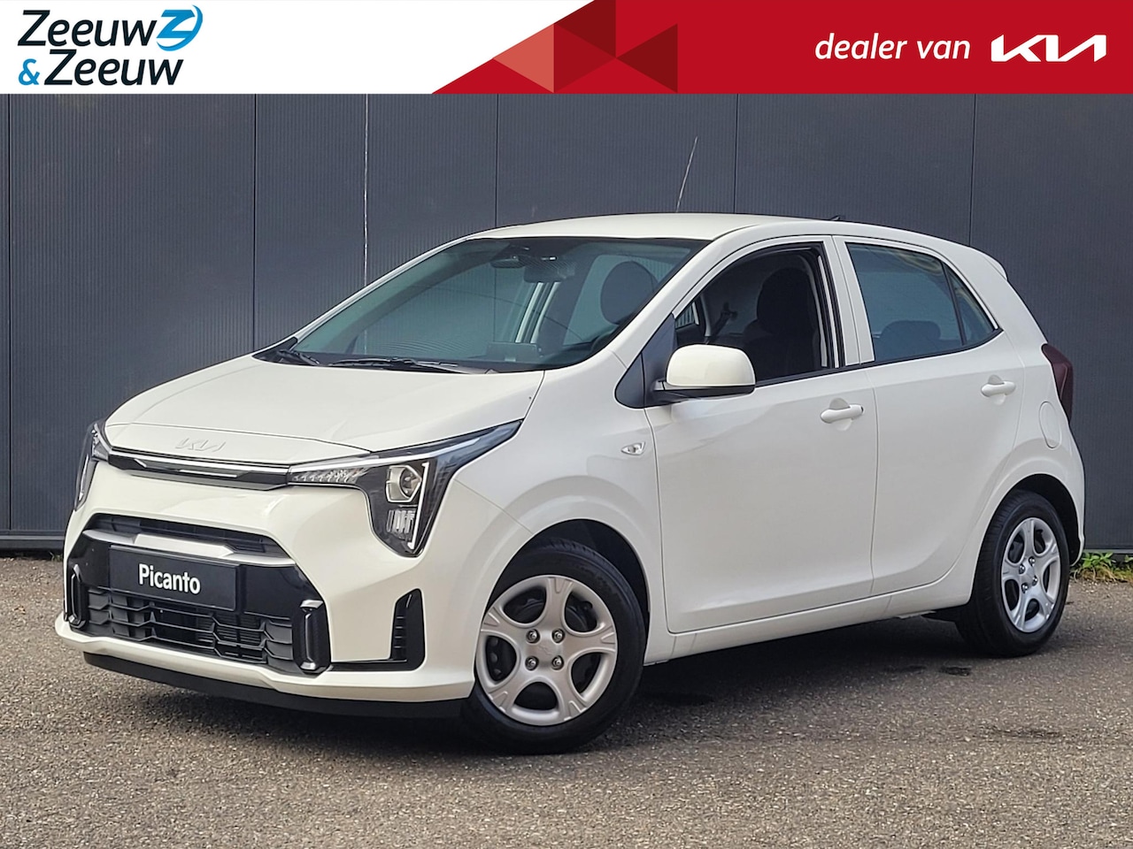 Kia Picanto - 1.0 DPI DynamicLine PRIVATE LEASE NU VANAF 249.- PER MAAND | Nieuw te bestellen | Aircondi - AutoWereld.nl