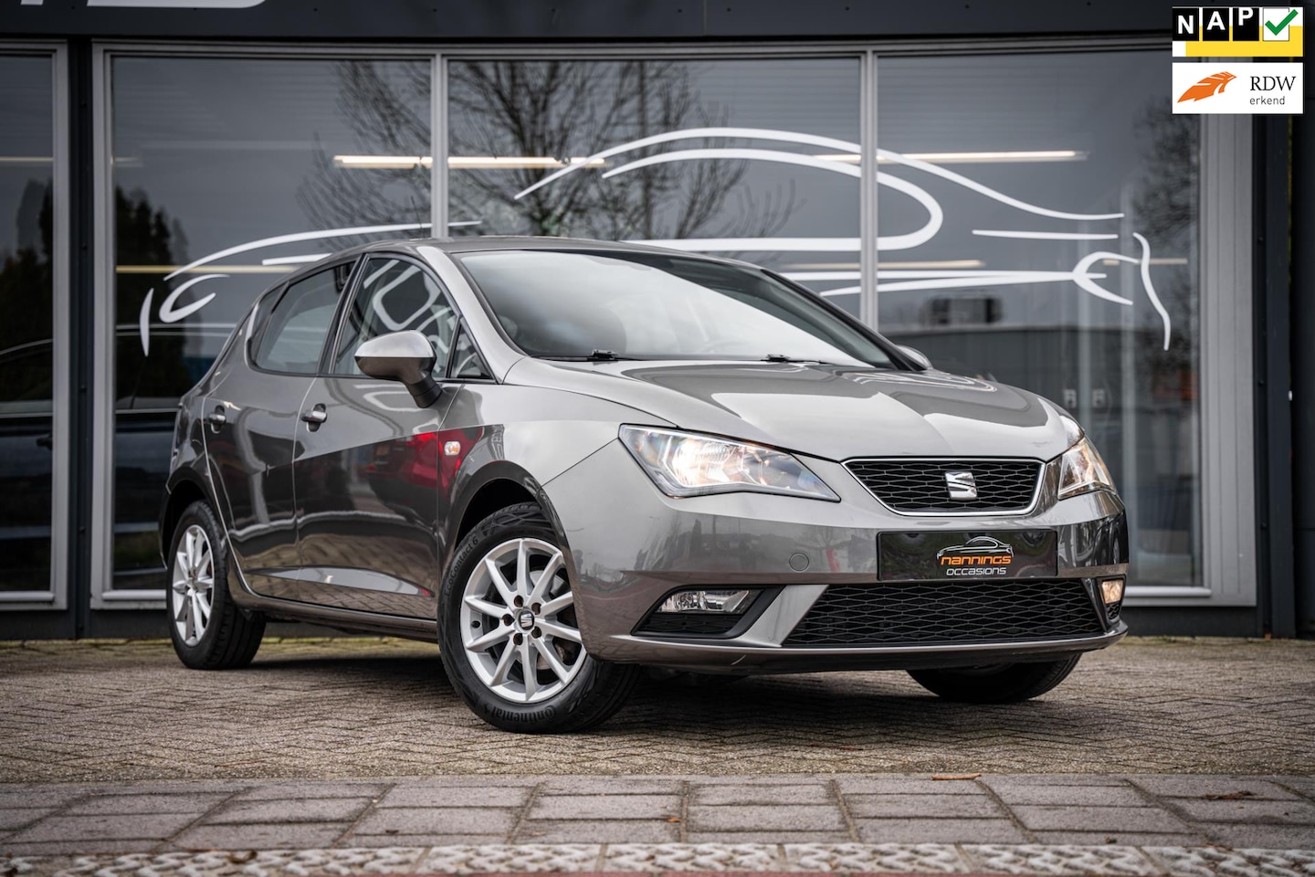 Seat Ibiza - 1.0 EcoTSI Style Connect|Navi|Cruise|Airco|5 Deurs|Bluetooth|Stuurwielbediening - AutoWereld.nl