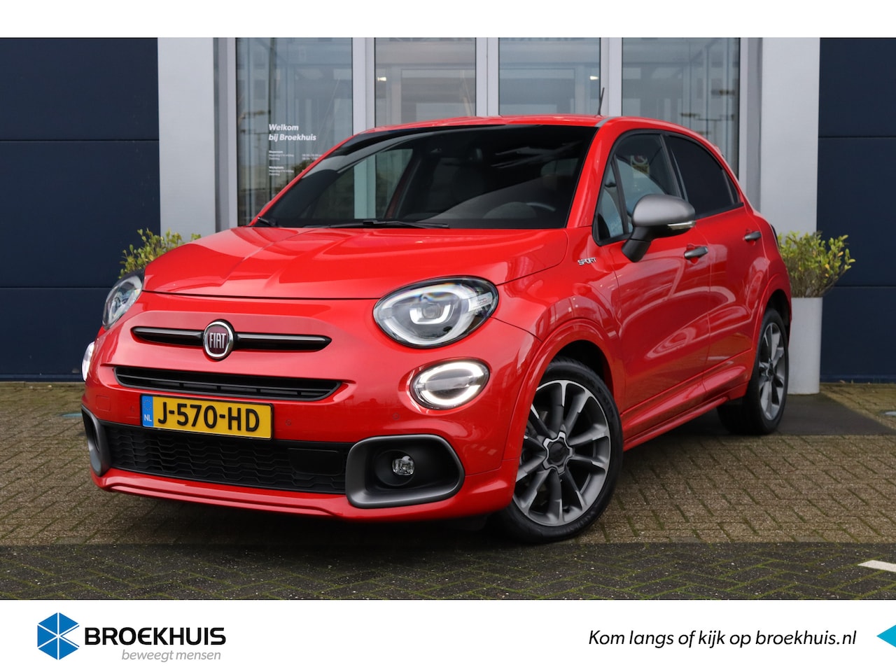 Fiat 500 X - 1.0 GSE Sport | ACC | Camera | LED | Keyless | PDC V/A | Climate | Navi | Carplay - AutoWereld.nl