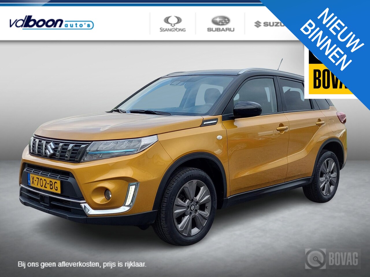 Suzuki Vitara - 1.4 Boosterjet Select Smart Hybrid AUTOMAAT | CLIMA | NAVI | rijklaarprijs!! - AutoWereld.nl