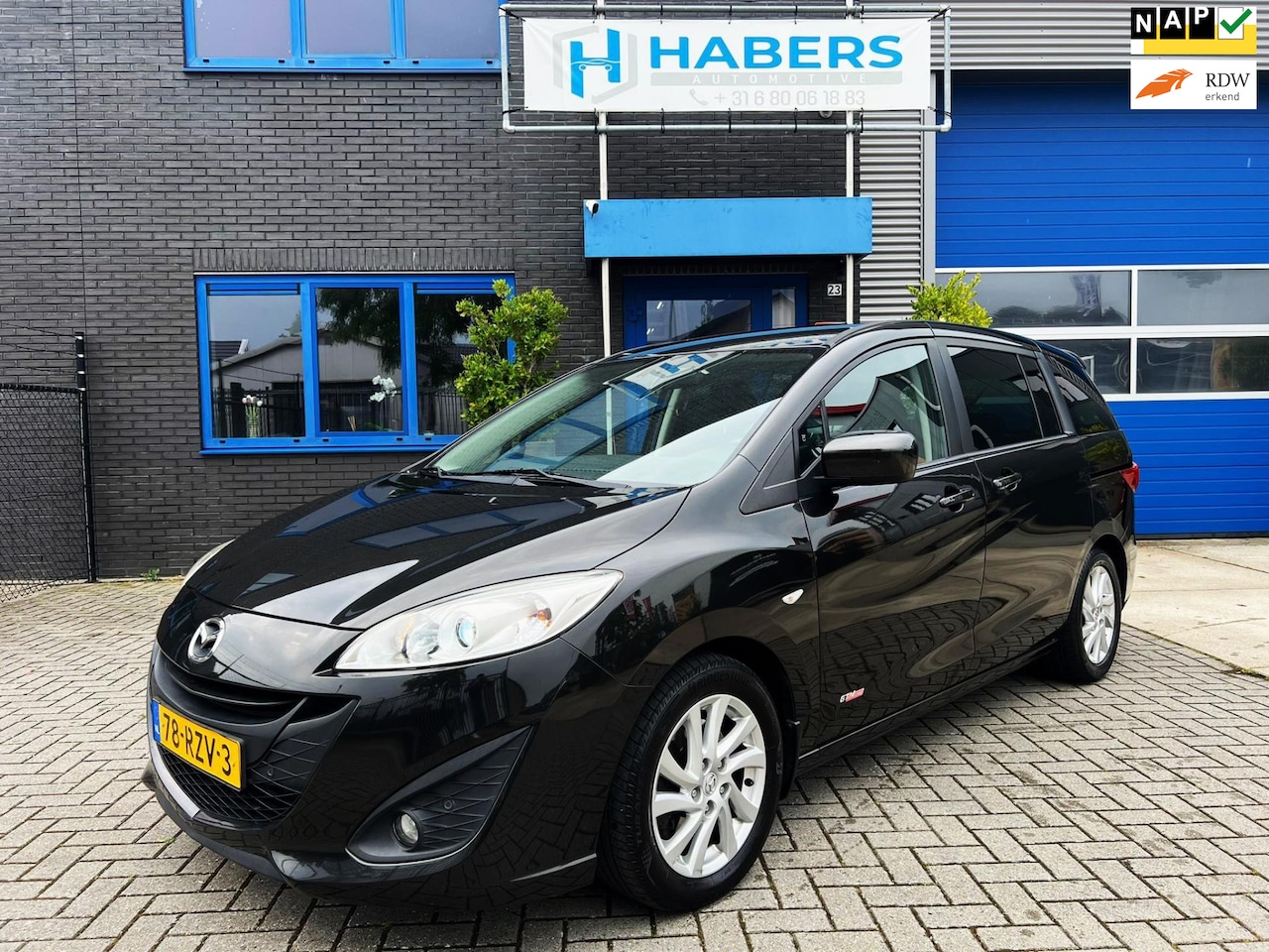 Mazda 5 - 2.0 TS+GTM-Line 144PK|Origineel NL|7-Persoons|Navi|PDC|Schuifdeuren|Xenon|AUT|Climate|Crui - AutoWereld.nl