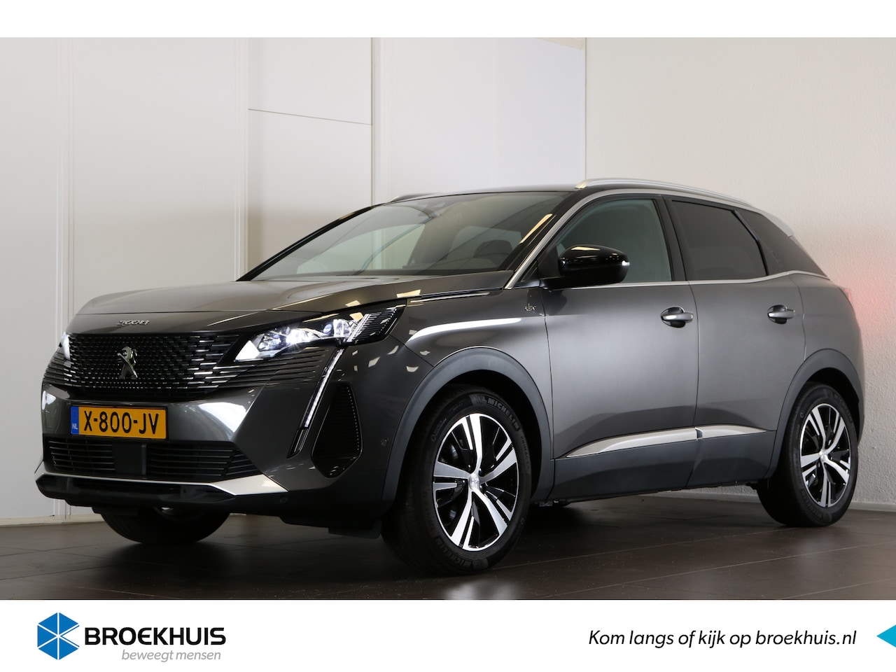 Peugeot 3008 - 1.2 PureTech GT 130pk Automaat | Navi | Leder /alcantara | El. bed. achterklep | Adaptieve - AutoWereld.nl