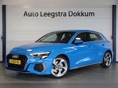 Audi A3 Sportback - 35 TFSI S-Line Edition Turboblau | Carplay | Virtual Cockpit | Cruise | Clima | Halfleder