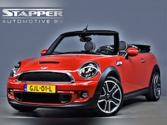 MINI Cabrio - 1.6i 16V 184pk Automaat Cooper S Chili Navi/Xenon/Leer/Stoelverw./Climate/Pdc/Cruise/Lmv17