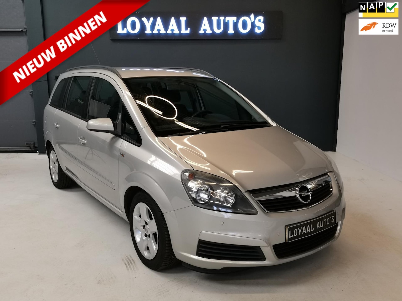 Opel Zafira - 1.8 Enjoy |AUT|7-ZITS|AIRCO|CRUISE|ELEK.RAMEN|NAP|APK. - AutoWereld.nl