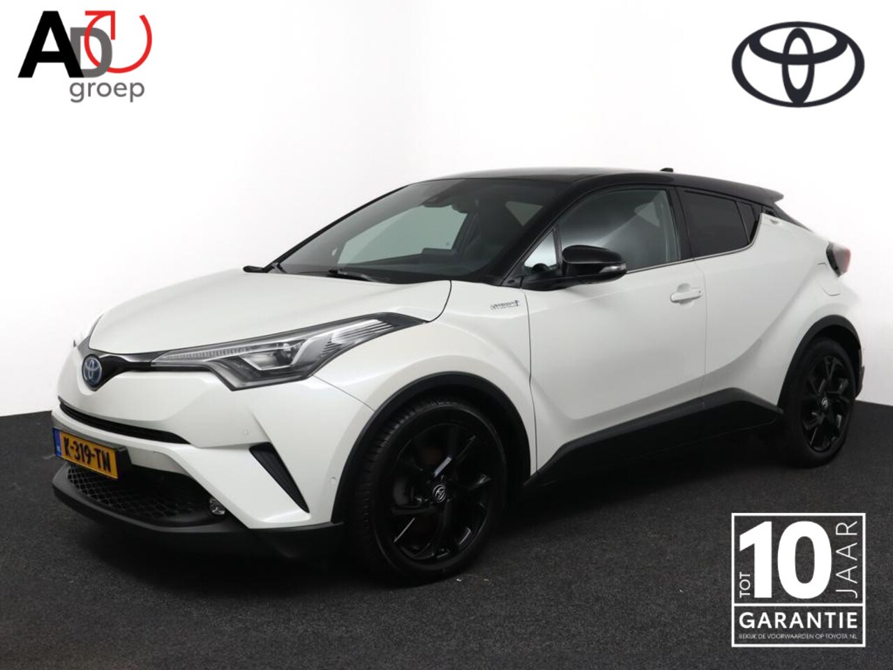 Toyota C-HR - 1.8 Hybrid Bi-Tone | LED verlichting | Adaptive Cruise Control | Lederen bekleding | Stoel - AutoWereld.nl