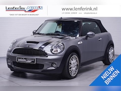 MINI Cabrio - 1.6 Cooper S Clima Bi-Xenon Stoelverwarming Leder/stof Cruise