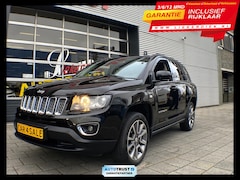 Jeep Compass - 2.4 Limited 4WD - AUTOMAAT I Navigatie I Leer I Airco I Sport velgen I achteruitrij Camera