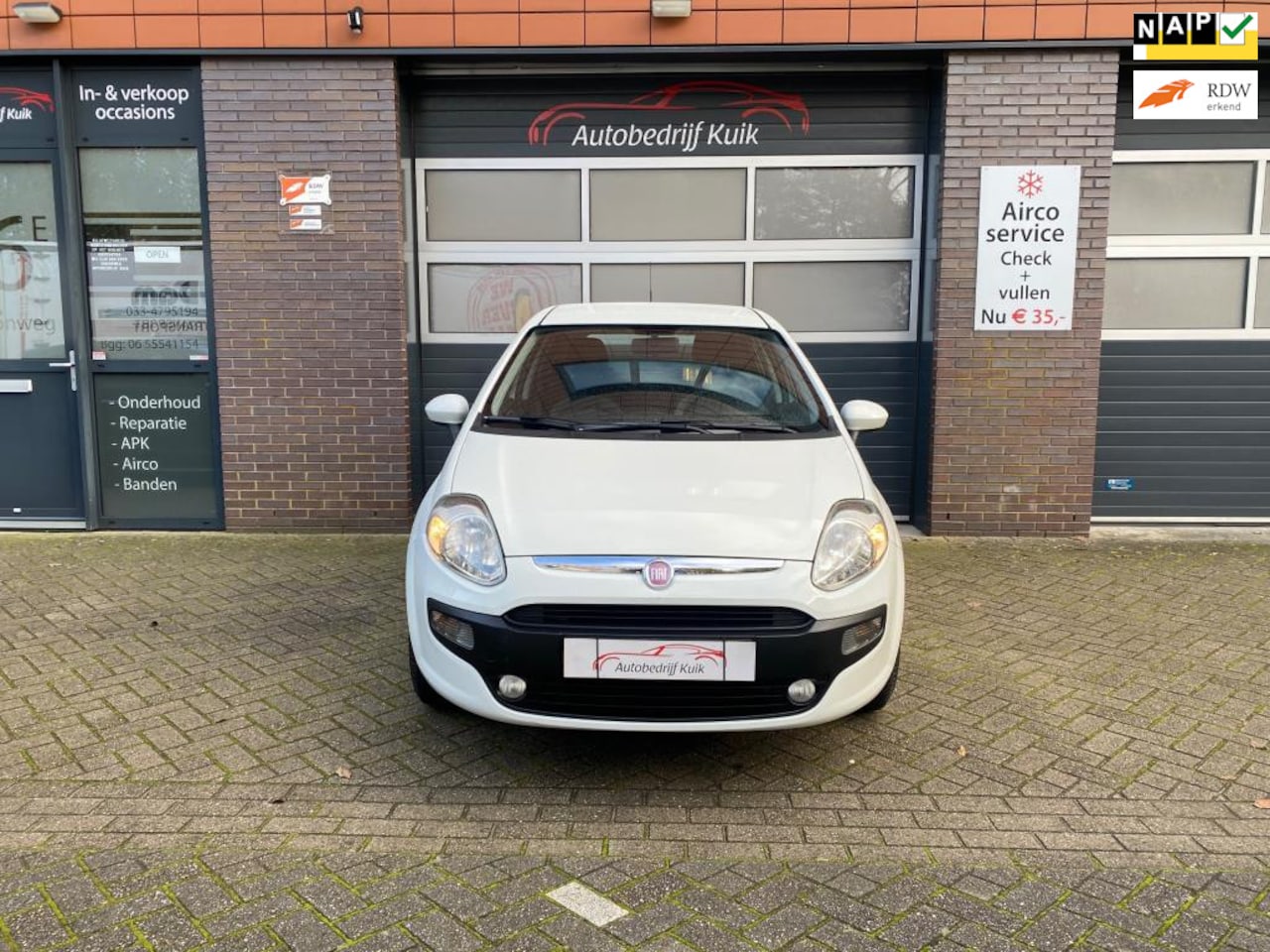 Fiat Punto Evo - 1.2 Dynamic unieke km stand 54.052 nap spec uitvoering - AutoWereld.nl