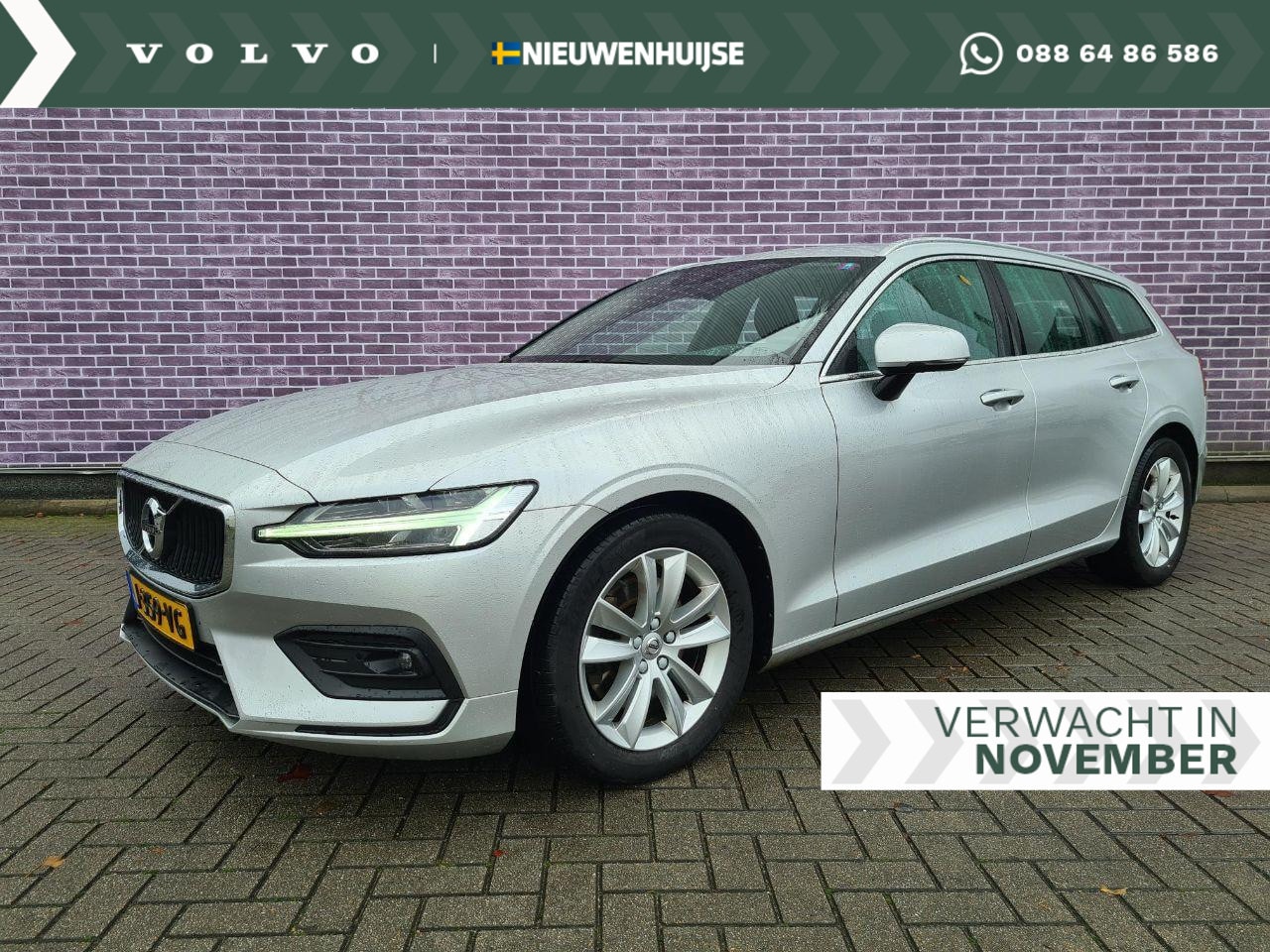 Volvo V60 - B3 Automaat Business Pro | Adaptive Cruise control | Keyless entry | Parkeersensoren voor - AutoWereld.nl