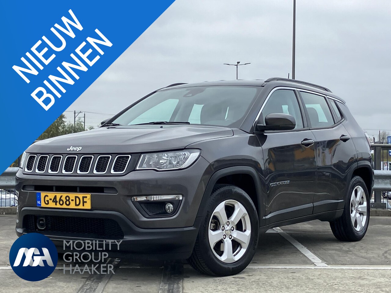 Jeep Compass - 1.4 Turbo Longitude / Clima / Apple CarPlay / 17" - AutoWereld.nl