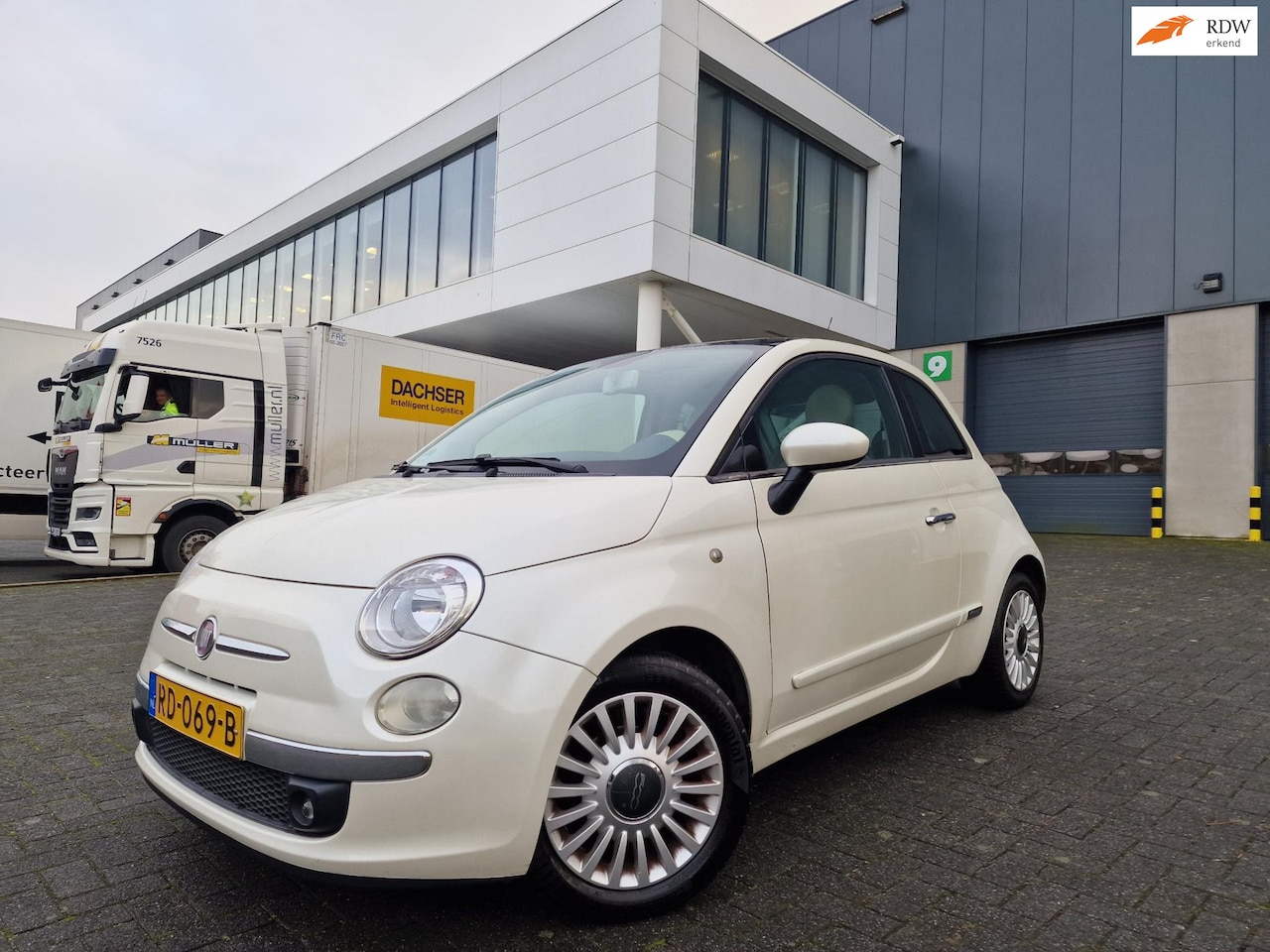 Fiat 500 - 1.2 Naked PANORAMA AIRCO 2 X SLEUTELS - AutoWereld.nl