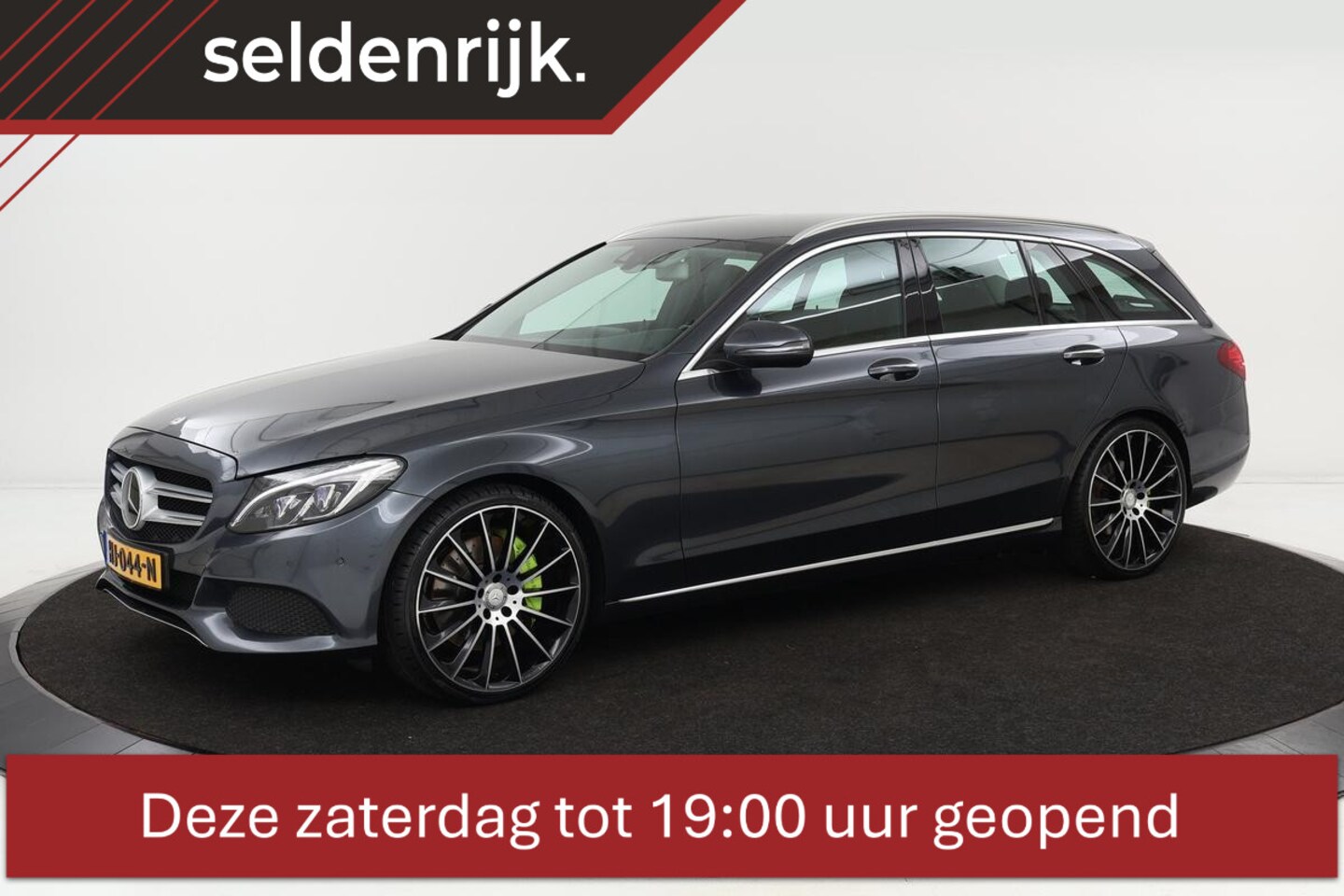 Mercedes-Benz C-klasse - 350e Avantgarde | Burmester | Adaptive Cruise | Memory | Lane Assist | Leder | Camera | Fu - AutoWereld.nl