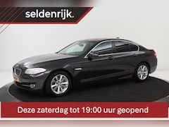 BMW 5-serie - 528i High Executive | Leder | Stoelverwarming | Xenon | Navigatie | PDC | Bluetooth | Clim