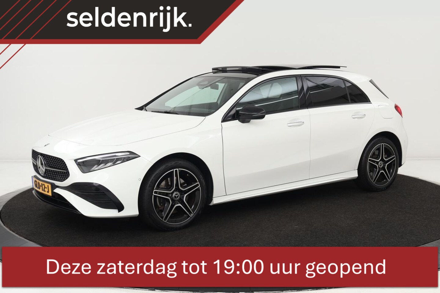 Mercedes-Benz A-klasse - 250e AMG Night | Facelift | Panoramadak | Stuurverwarming | Camera | Sfeerverlichting | Na - AutoWereld.nl