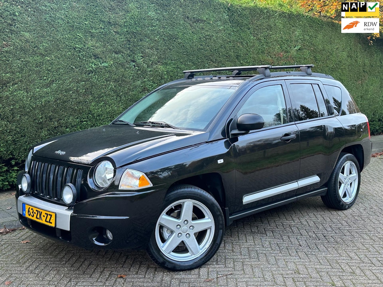 Jeep Compass - 2.4 Limited /AUTOMAAT/LEER/SCHUIFDAK/RIJDTSUPER!/ - AutoWereld.nl