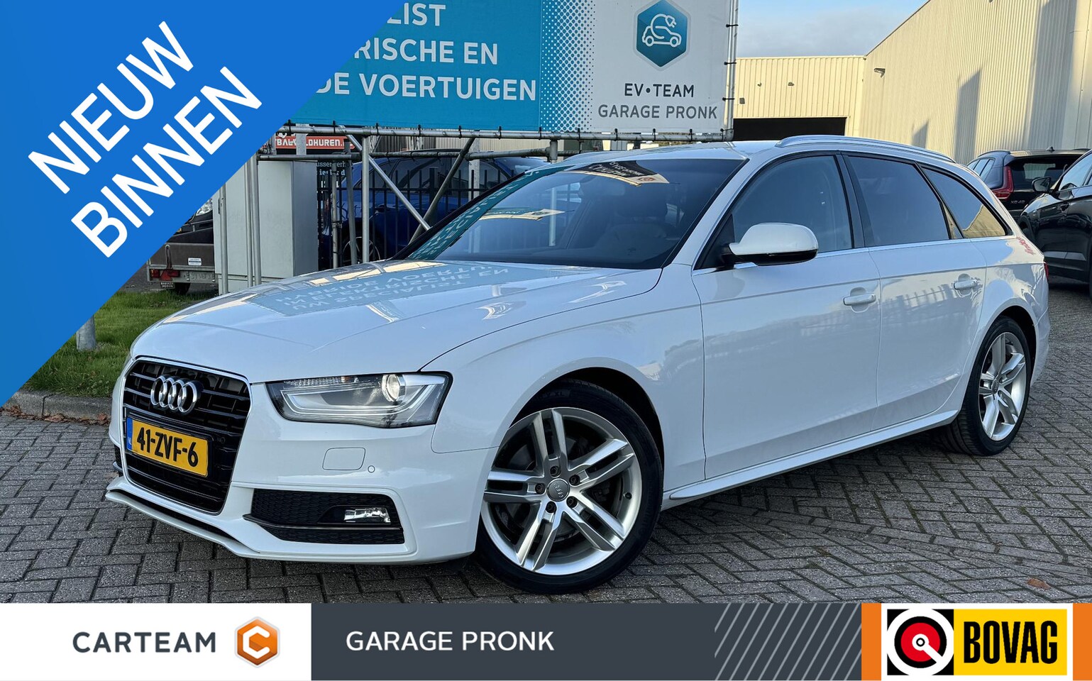 Audi A4 Avant - 1.8 TFSI S-LINE NAVI/LEER/BLUETOOHT - AutoWereld.nl