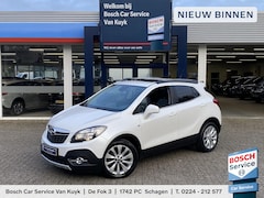 Opel Mokka - 1.4 T Cosmo / 140 Pk / NL-Auto / 2-De Eigenaar / Vol-Leder / Schuif-Kanteldak / Radio-Blue