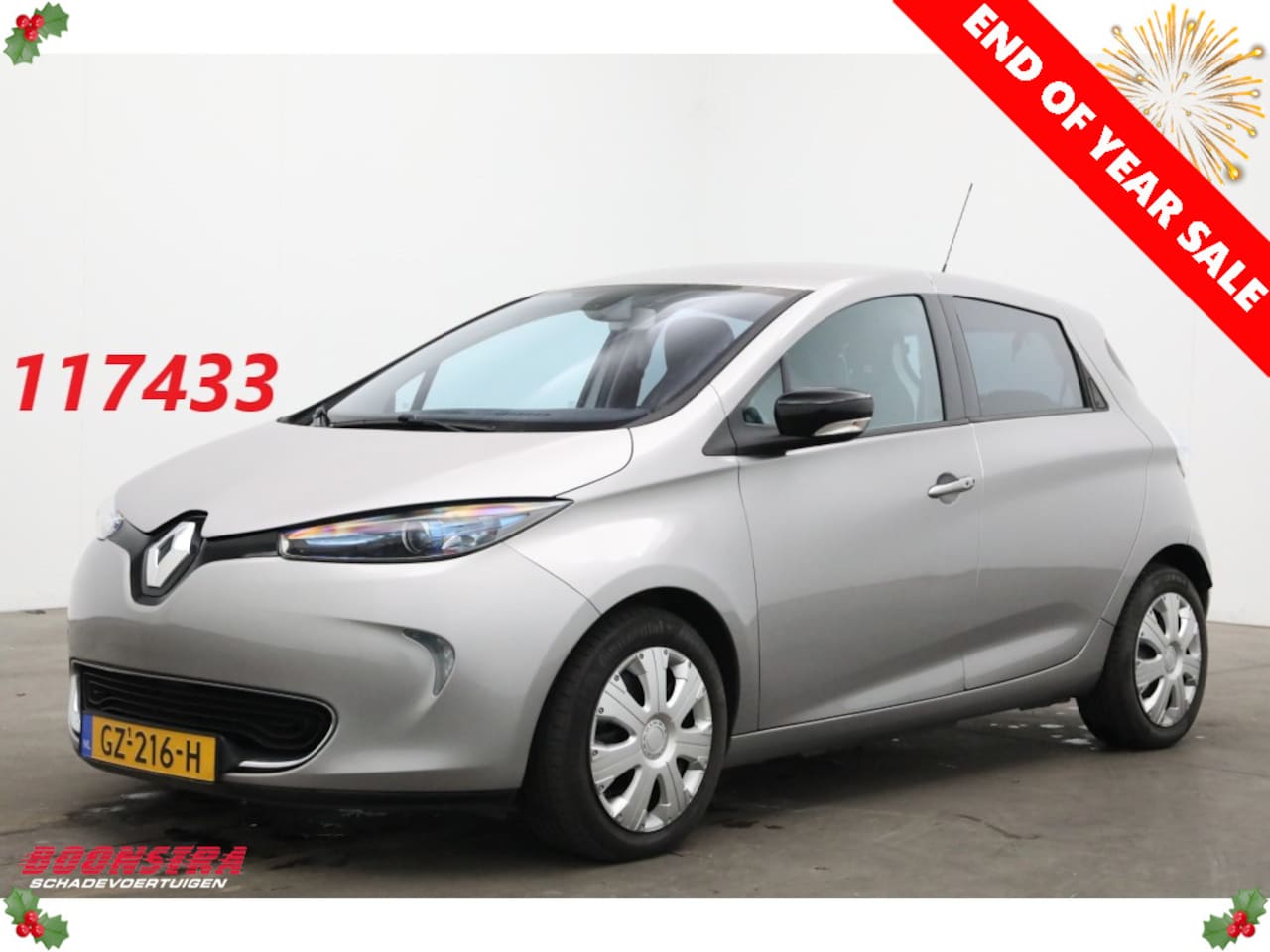 Renault Zoe - Zen Quickcharge 22 kWh (Incl. Accu) Navi Clima Cruise Camera PDC - AutoWereld.nl